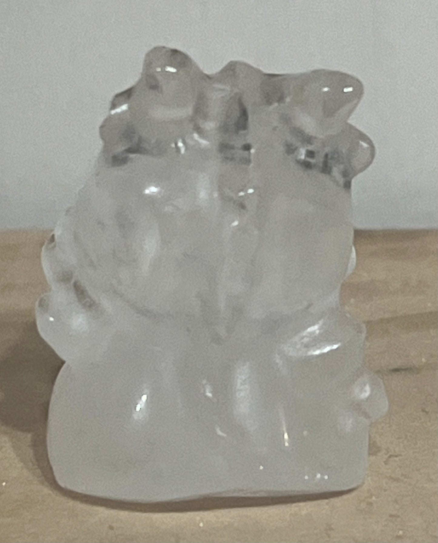 Dragon, lucky Chinese: Clear quartz