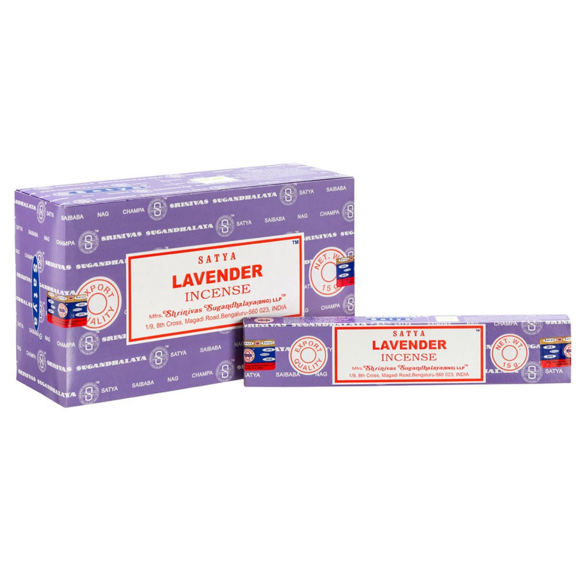 Satya incense sticks: lavender