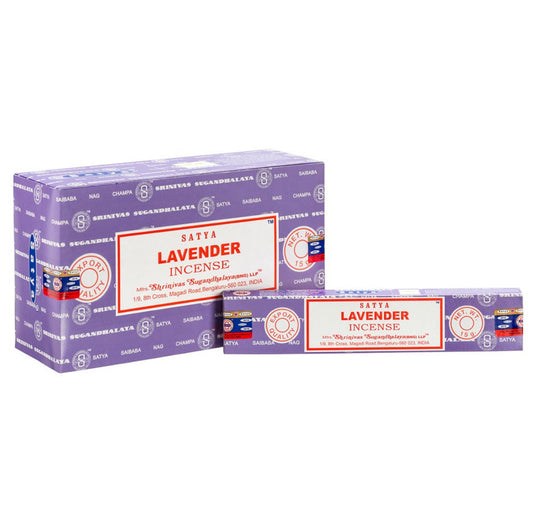 Satya incense sticks: lavender
