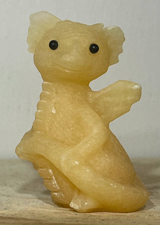 Yellow Calcite Dragon – Symbol of Joy, Confidence & Empowerment