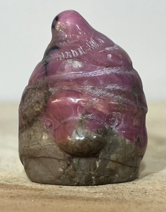 💗 Rhodonite Crystal Gnome – Self-Love • Emotional Balance • Healing