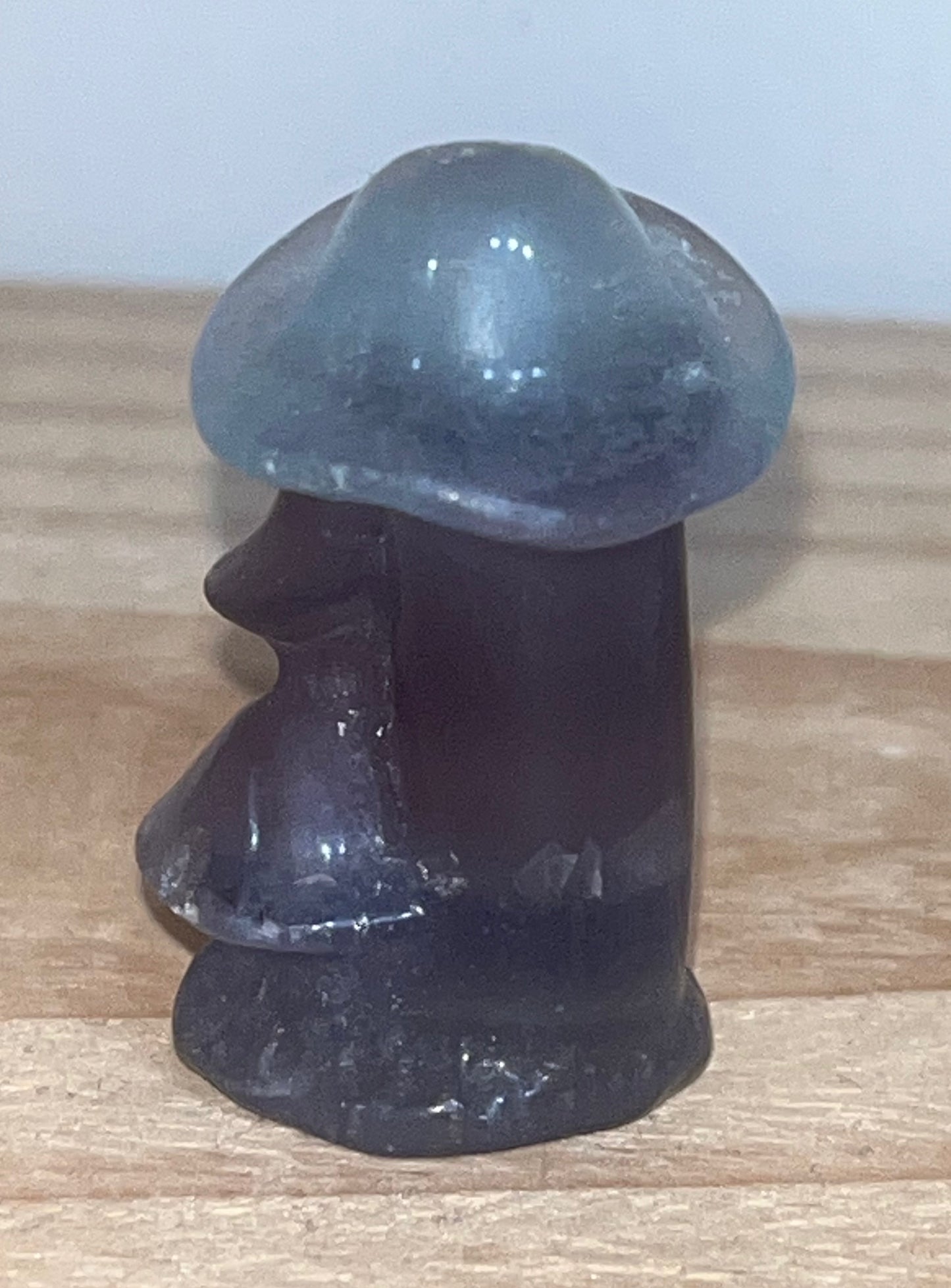Fluorite Mushroom Companion – Emotional Soothing & Insight