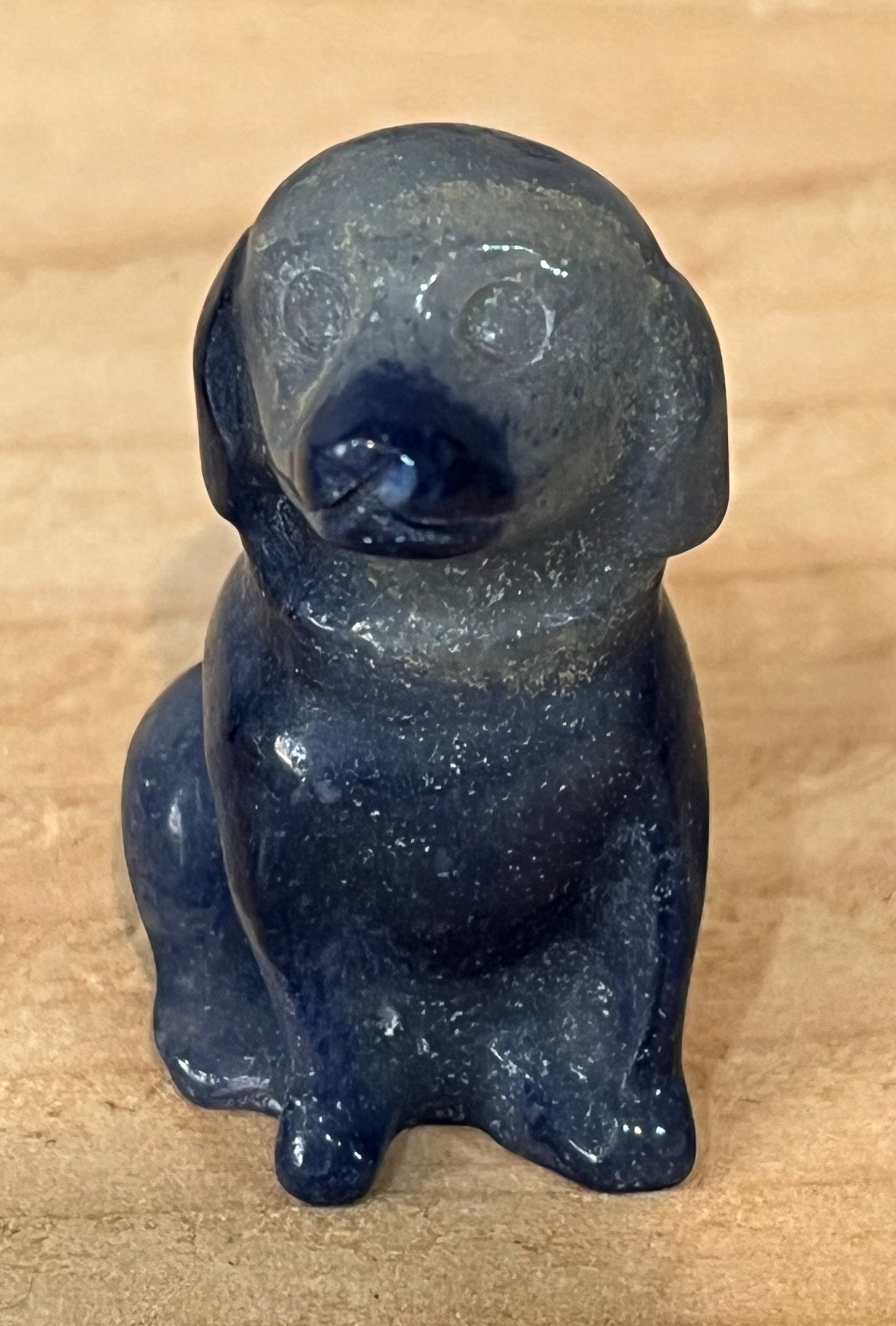 Dog: Blue aventurine