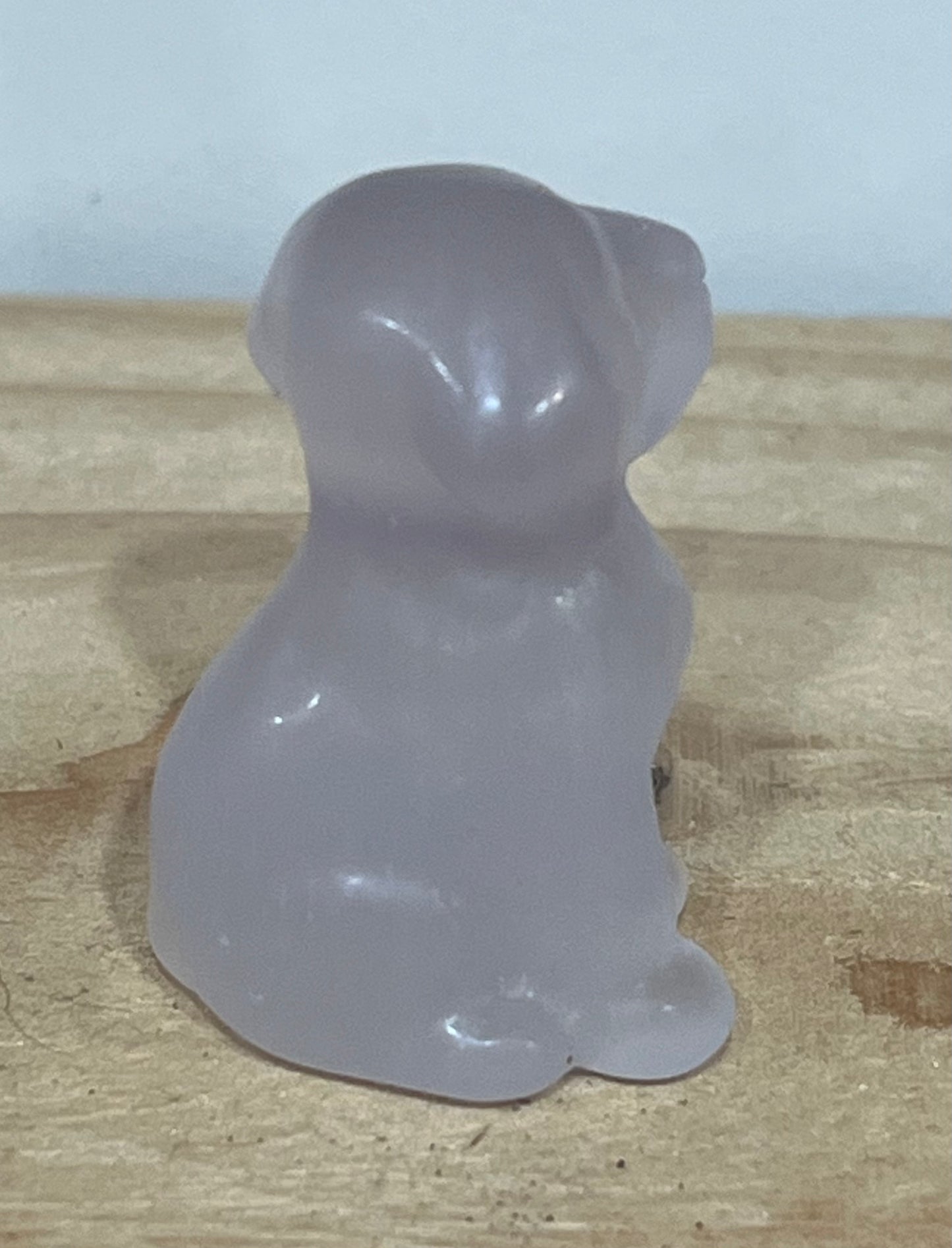 Fluorite Dog Carving – Stone of Clarity & Calm