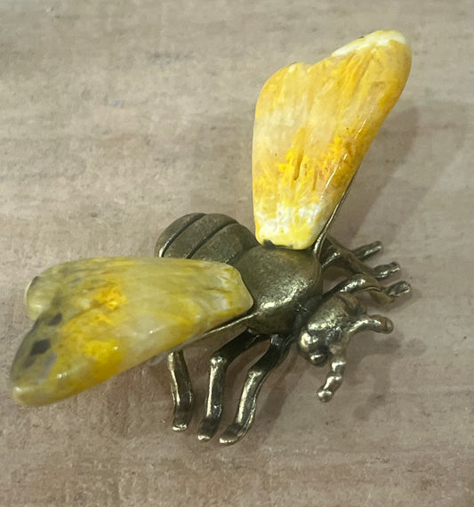 Bumblebee Jasper Bee | Joy & Personal Power | 6cm Wide 🐝💛✨