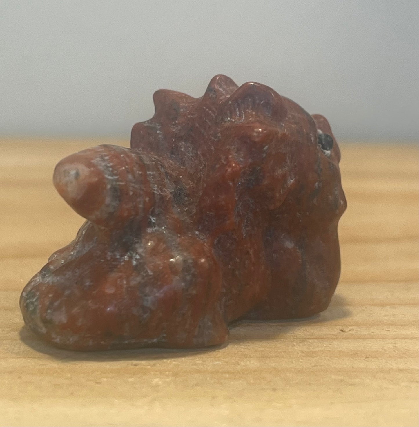 🐉 Red Jasper Baby Dragon — Courage · Strength · Grounding