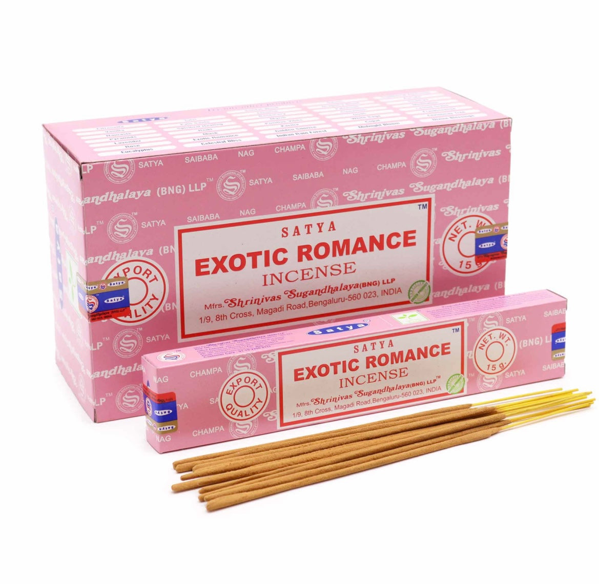 🌹 Satya Exotic Romance Incense Sticks 🌹
