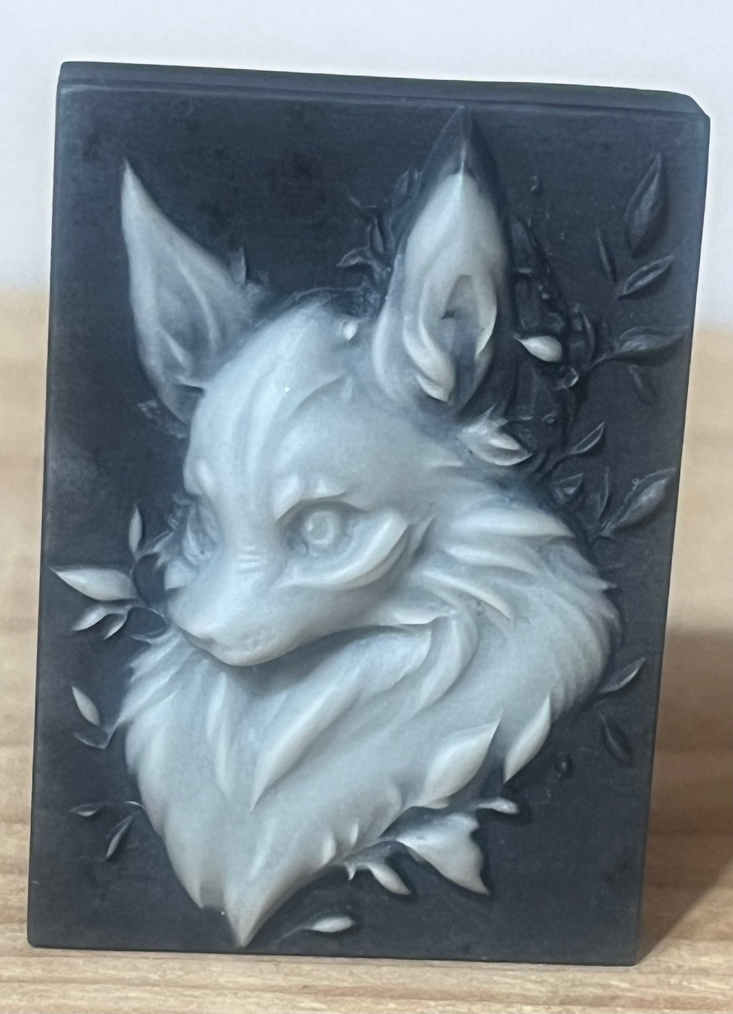 🦊 Fox Tai Chi Stone Relief Carving | Intuition, Wisdom & Adaptability