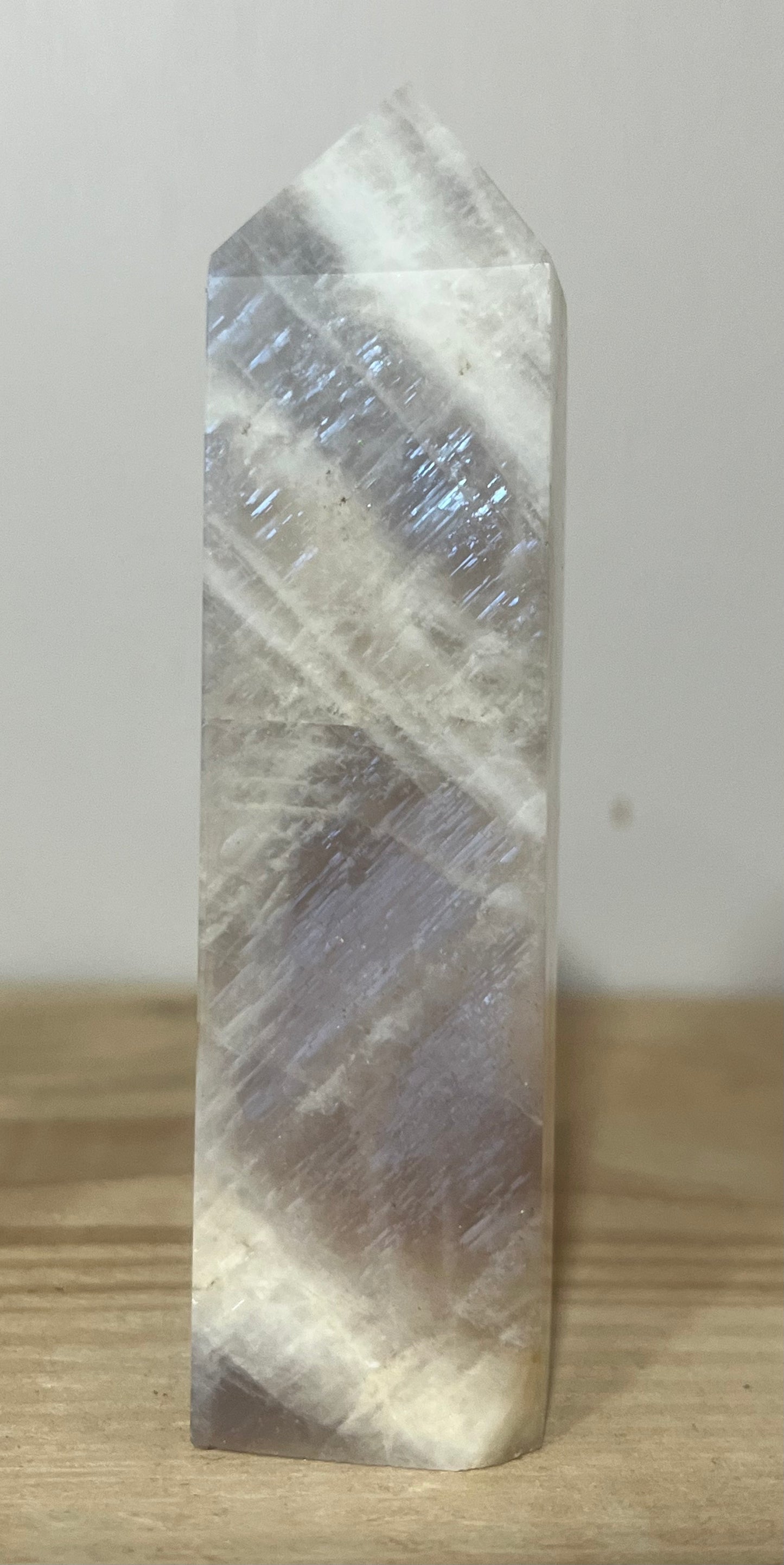 ✨ Moonstone Tower | Divine Feminine Energy | 10cm | 121g