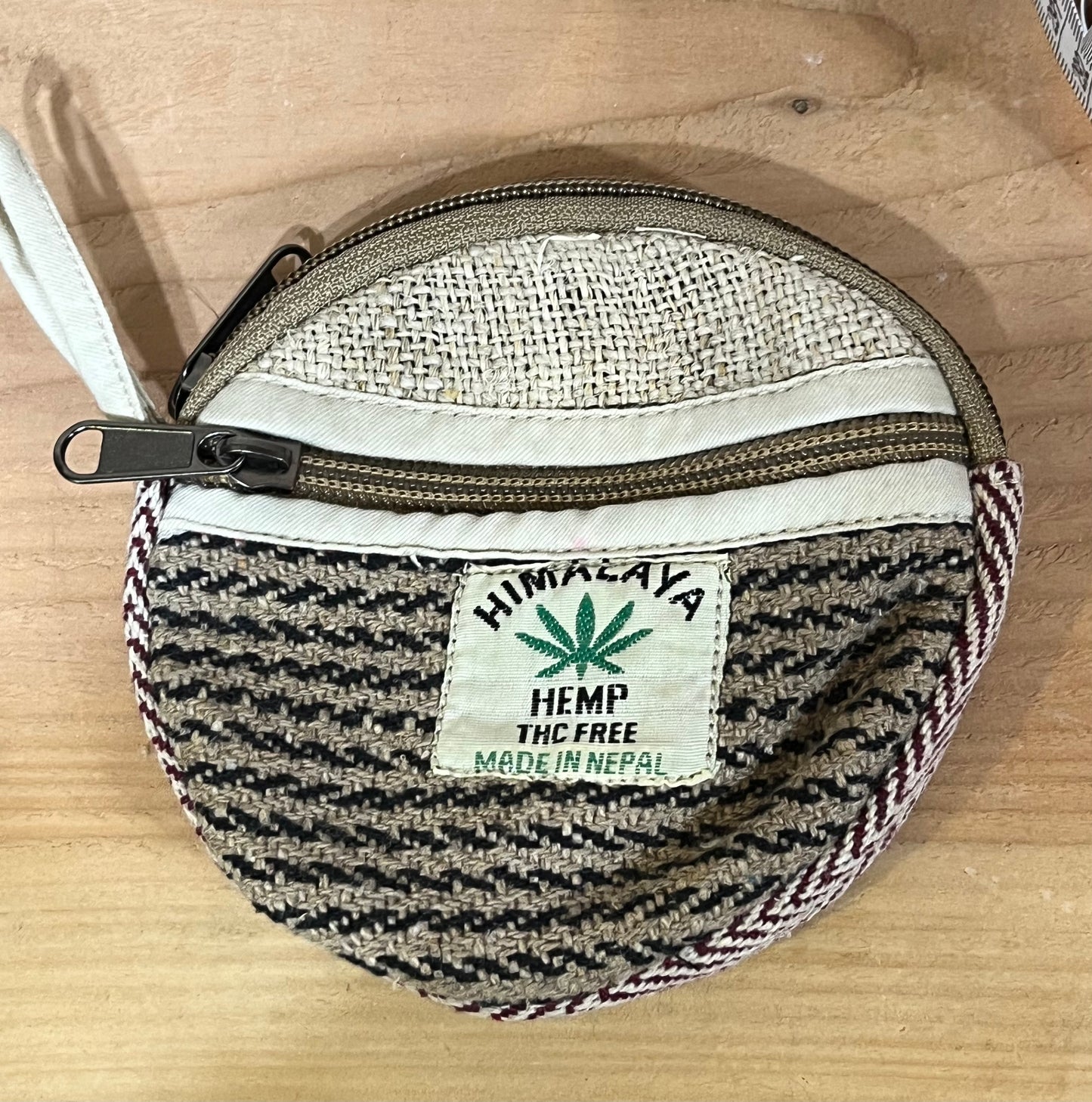 Hemp coin purse