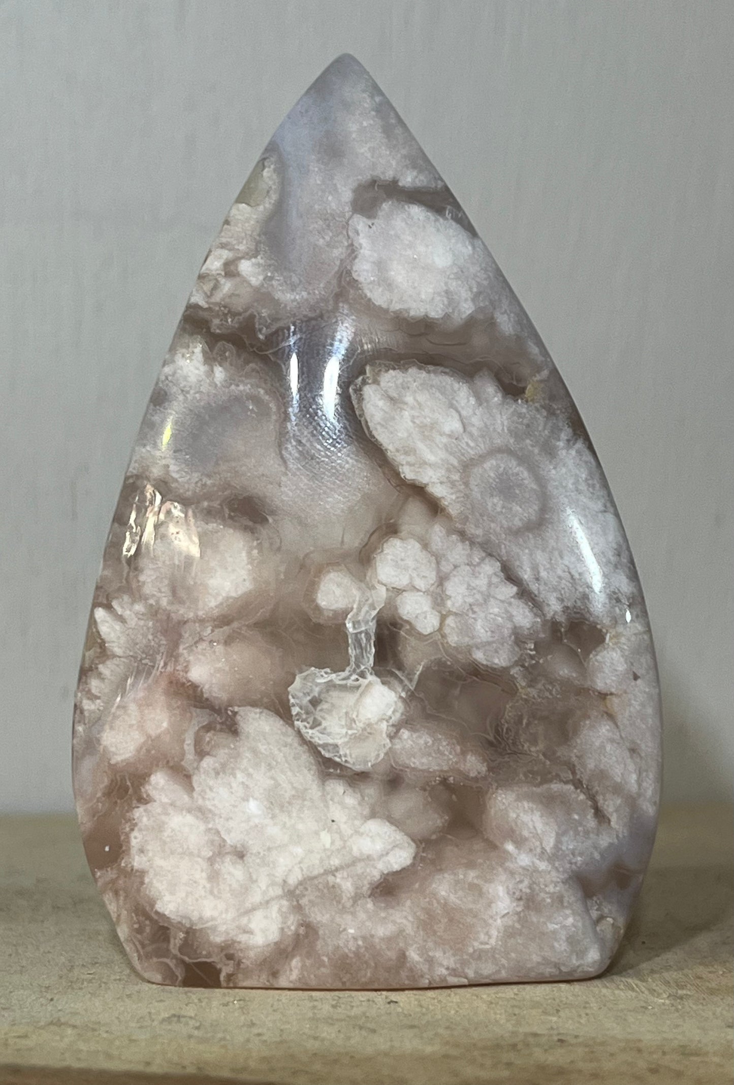 Flower Agate Freeform — Growth • Self-Love • Heart Bloom