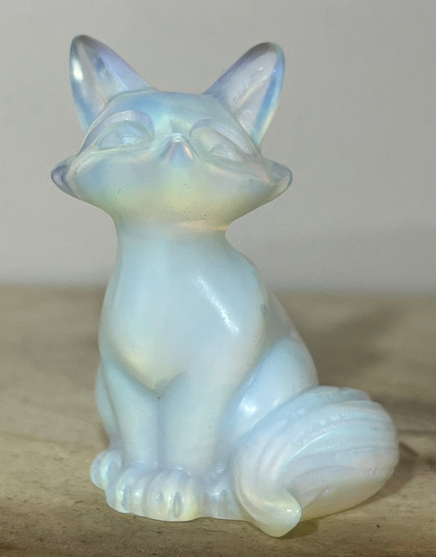 Opalite Fox – Symbol of Intuition & Transformation