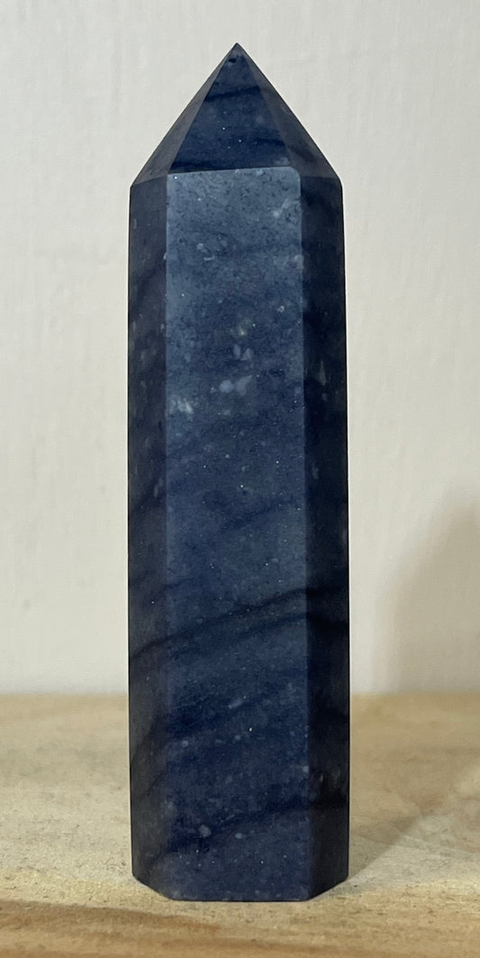 💎 Blue Aventurine – Calm • Communication • Clarity