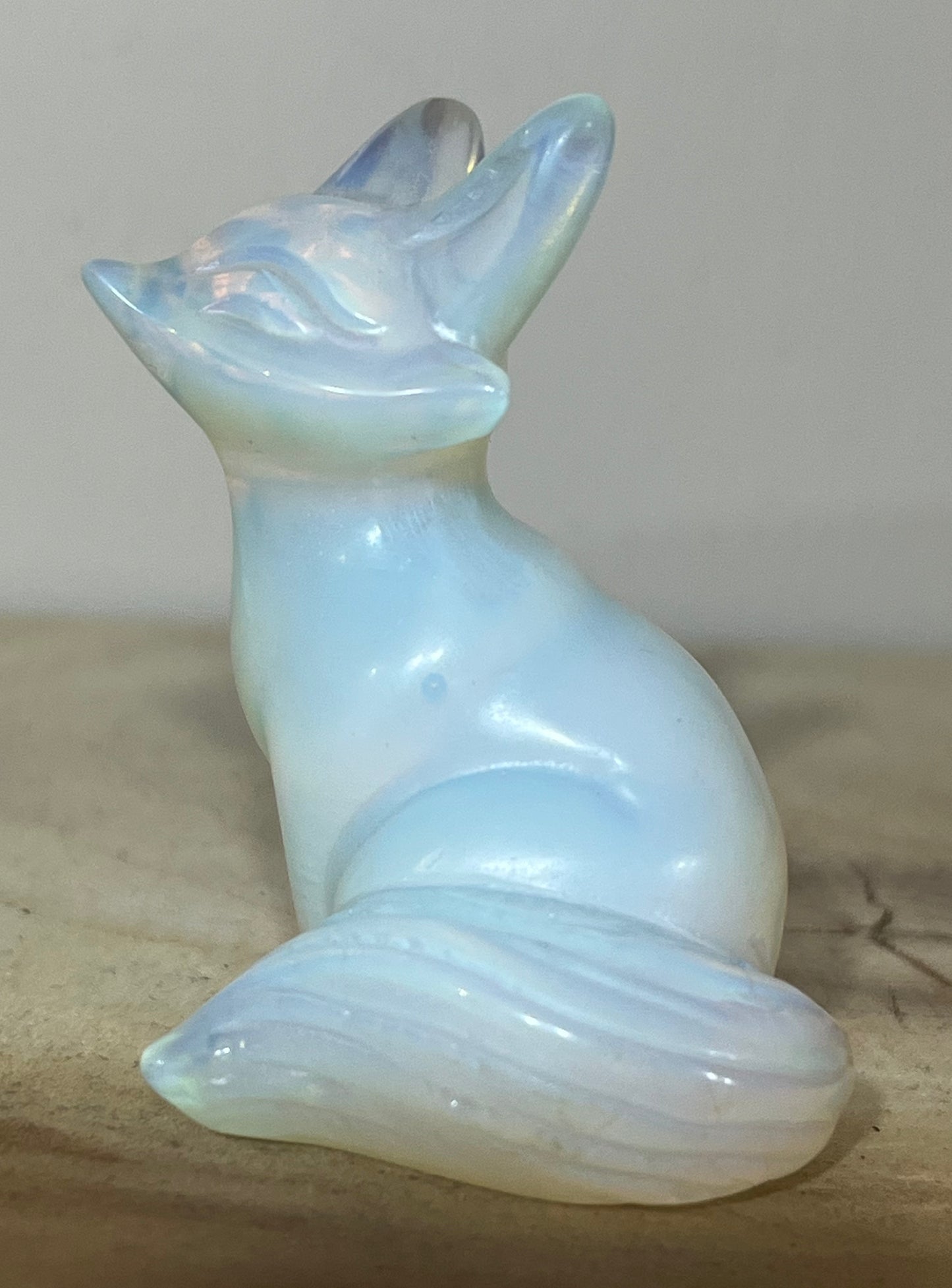 Opalite Fox – Symbol of Intuition & Transformation