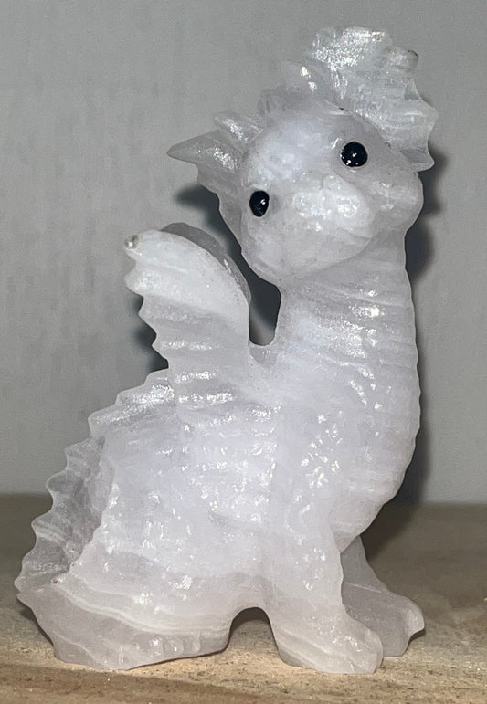 Pink Calcite Dragon – Symbol of Love, Courage & Transformation