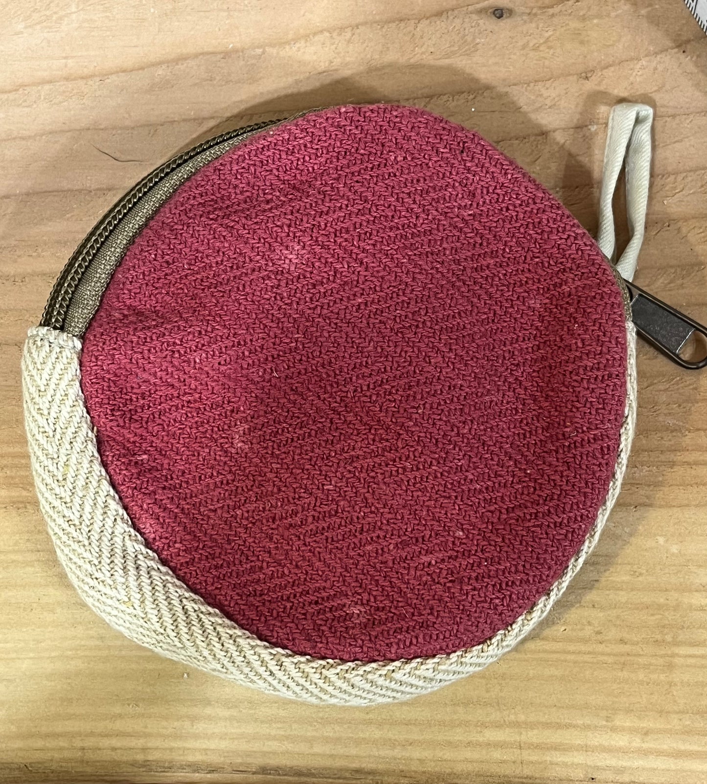 Hemp coin purse