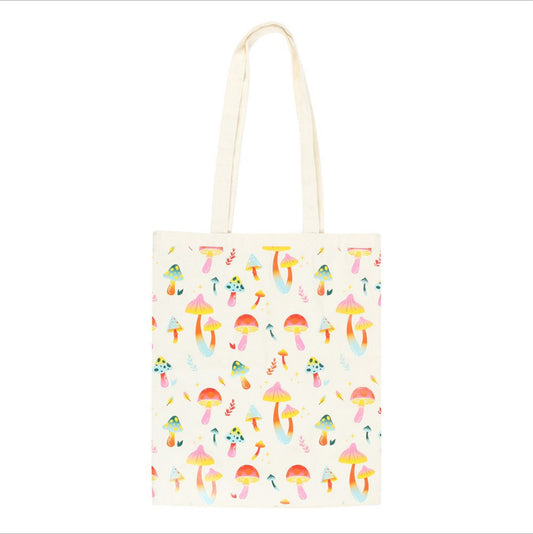 Funky Fungi Mushroom Tote Bag 🍄✨