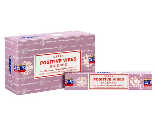 Satya Incense Sticks: Positive Vibes