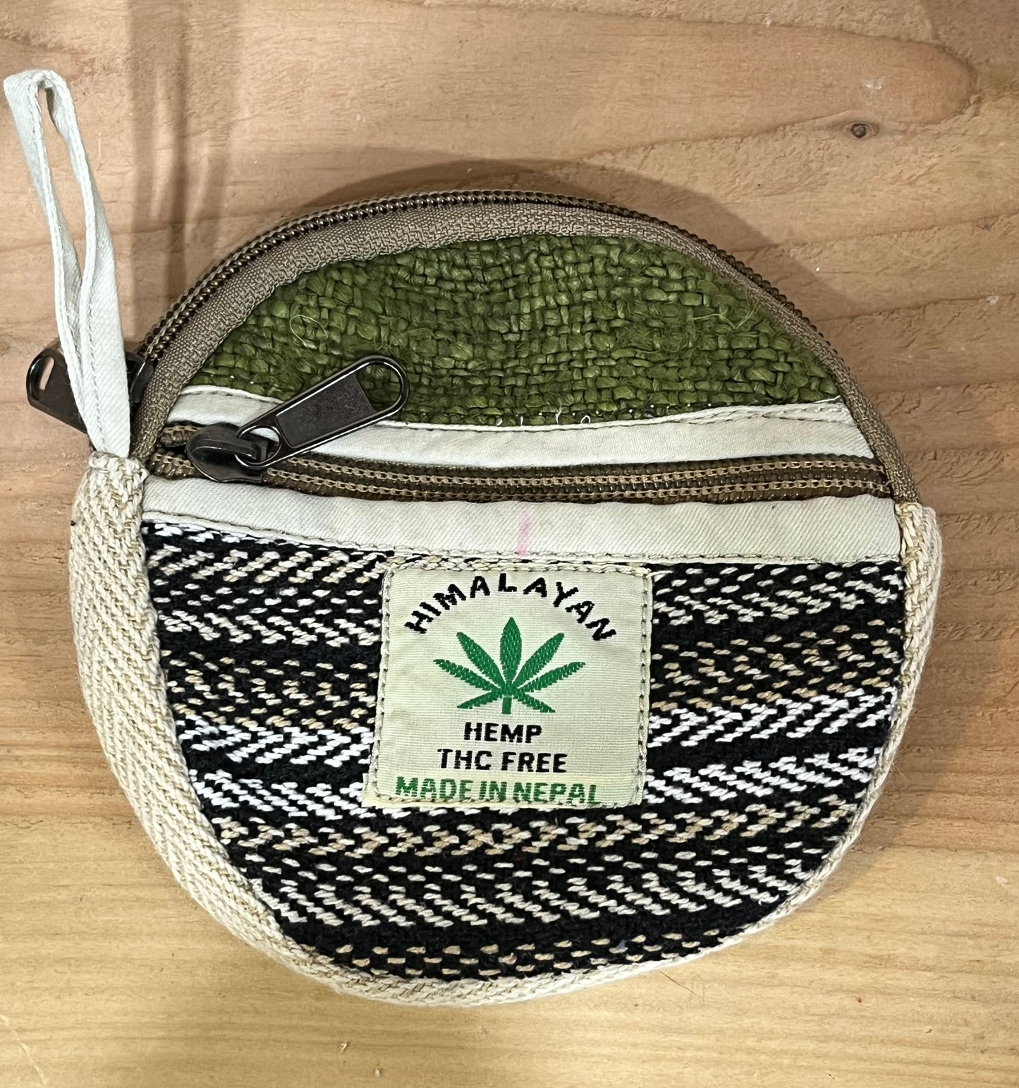 Hemp coin purse