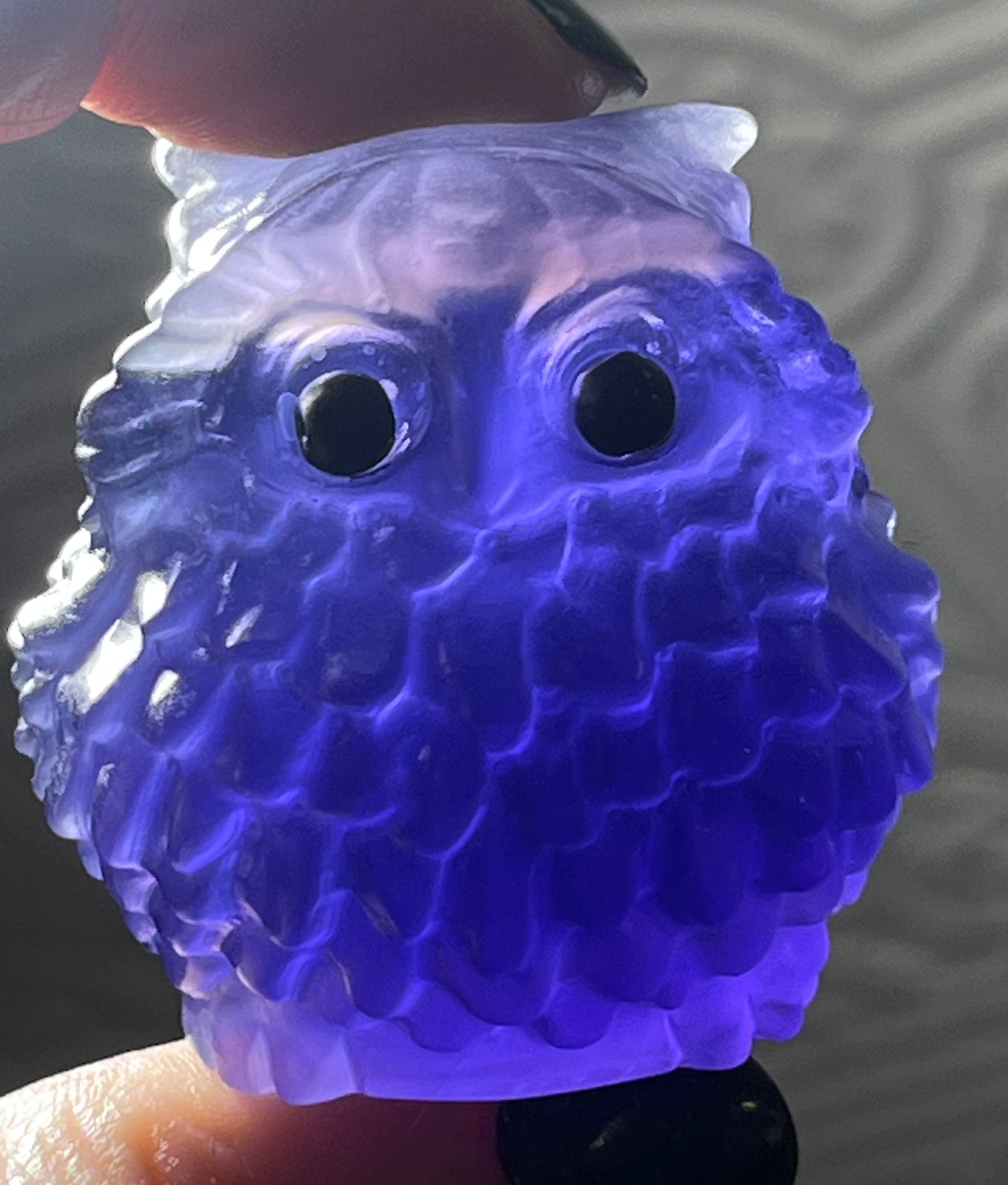 ✨ Fluorite Owl – Wisdom, Focus & Aura Protection ✨