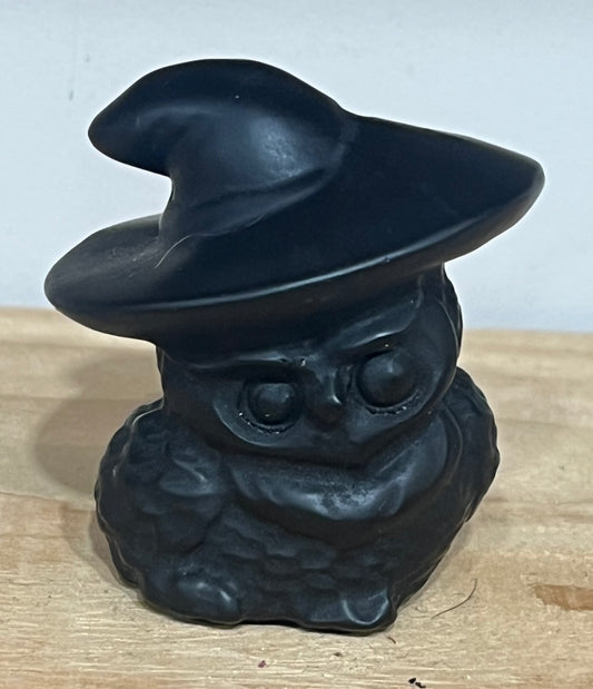 Obsidian Witch Owl of Wisdom