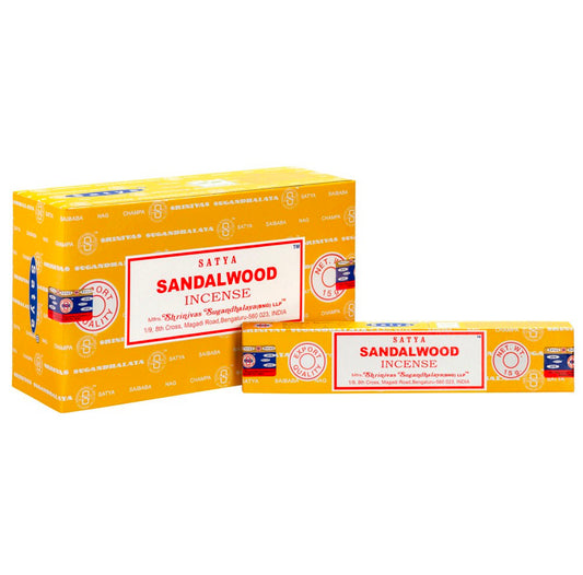 Satya incense sticks: sandalwood