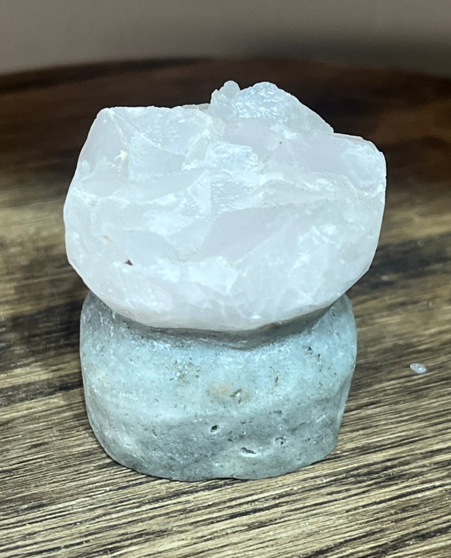 🌷 Rosie Glow – Pink Calcite Crystal Cutie (UV Reactive)