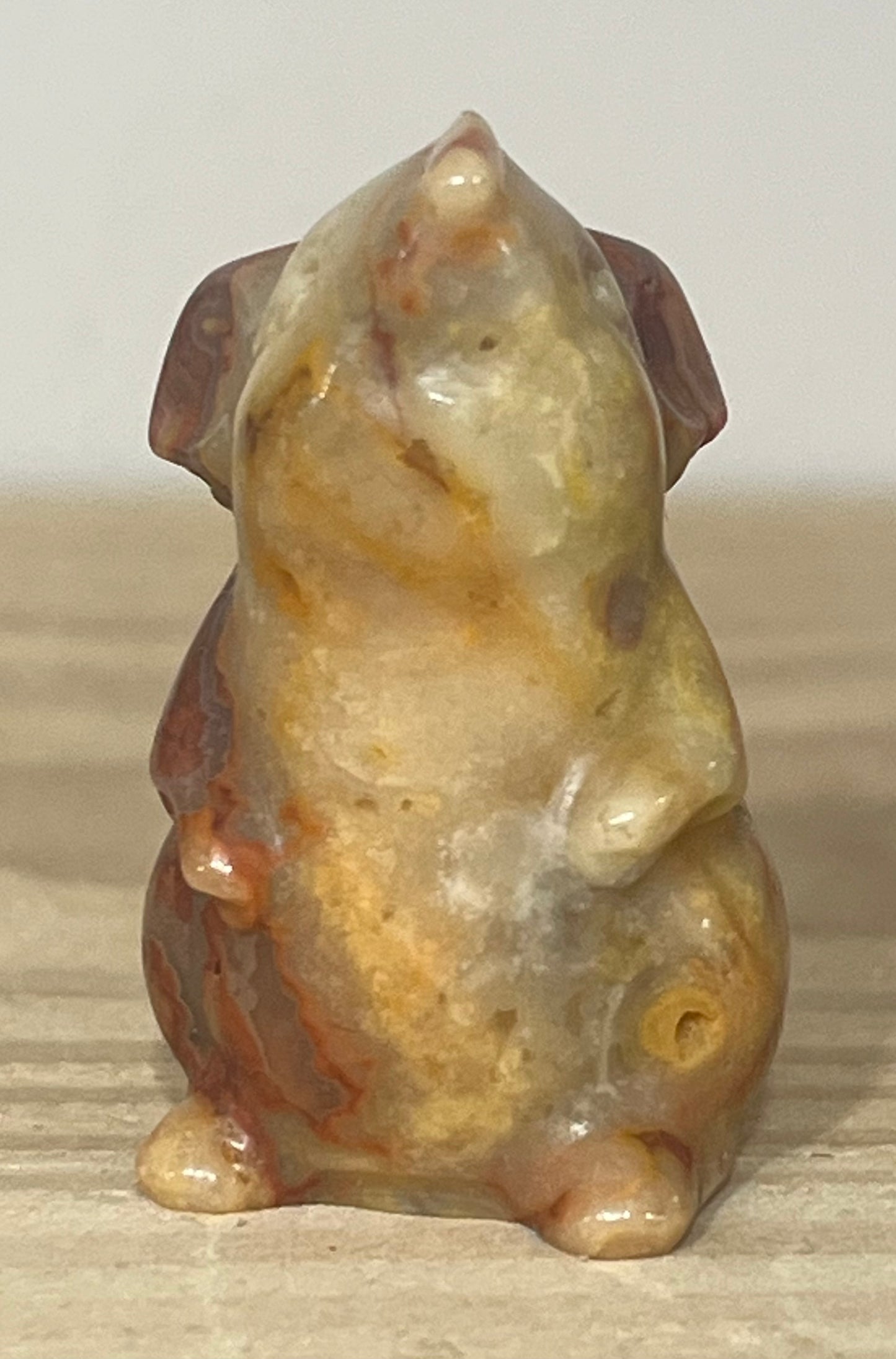 Crazy Lace Agate Mouse | Joy, Positivity & Calm