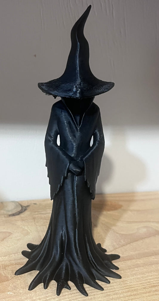🖤 Black Witch Ornament | Gothic & Mystical Décor