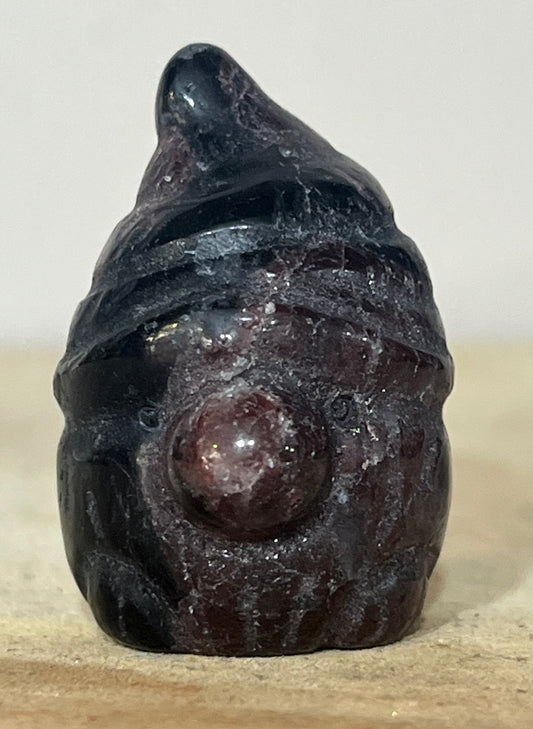 ❤️ Garnet Crystal Gnome – Strength • Passion • Grounding