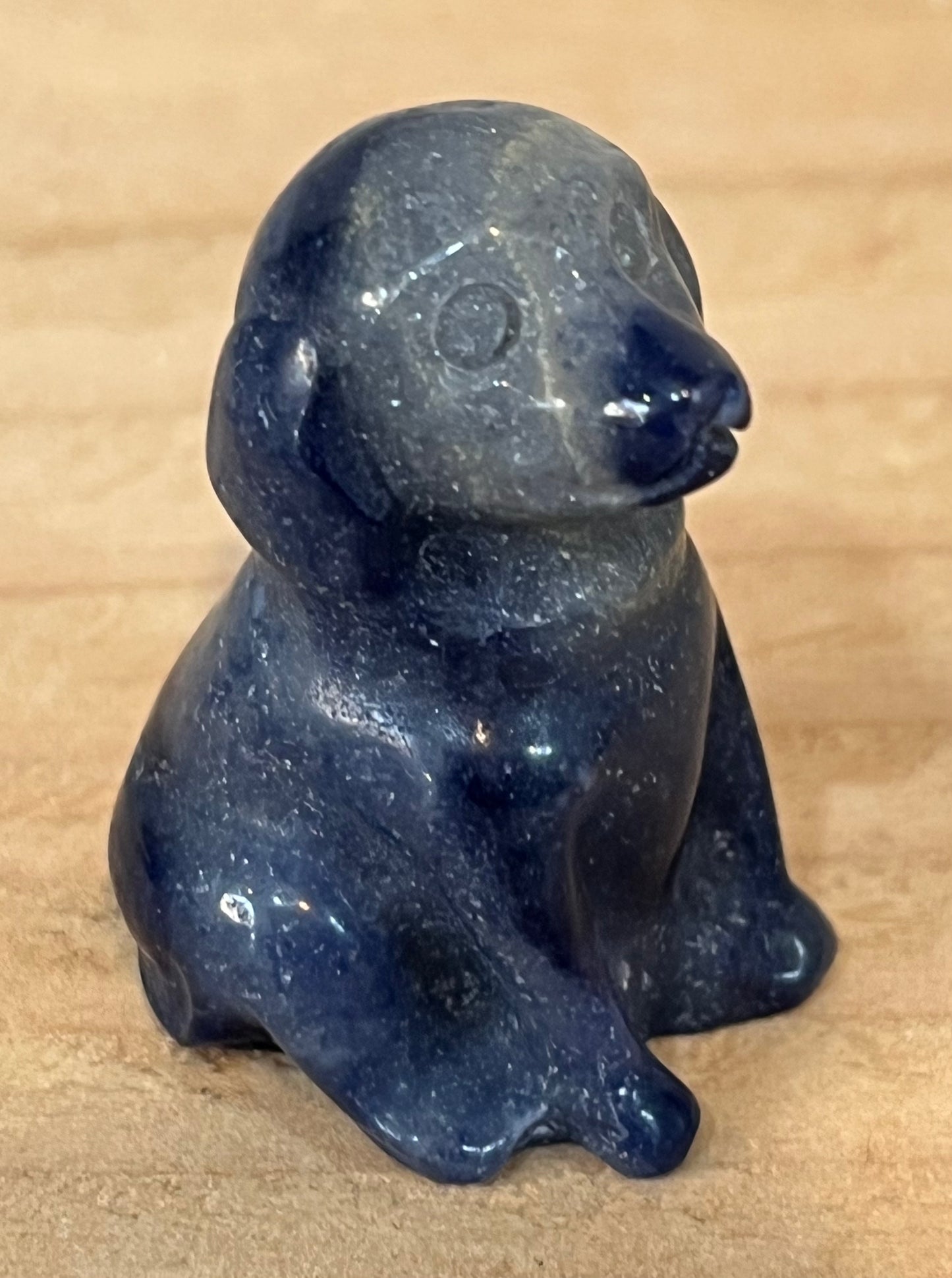 Dog: Blue aventurine