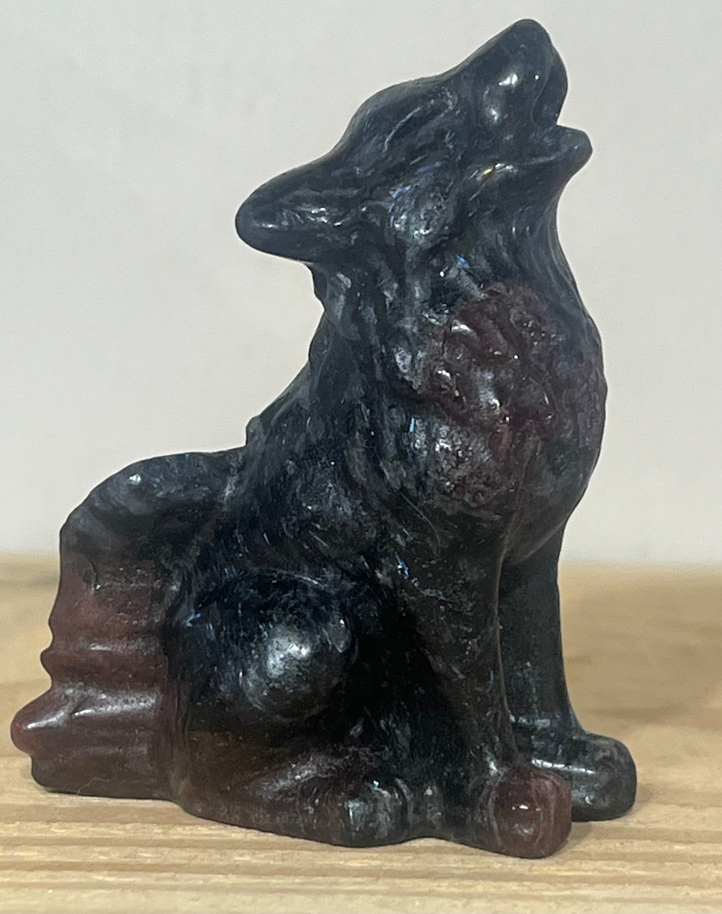 Garnet Wolf | Passion, Protection & Inner Strength