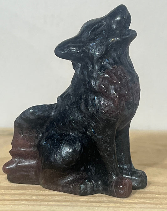 Garnet Wolf | Passion, Protection & Inner Strength