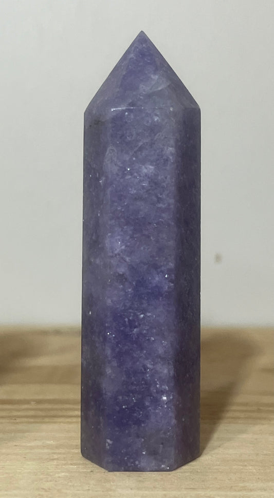 Lepidolite Point | Calm & Emotional Balance | 9cm | 83g