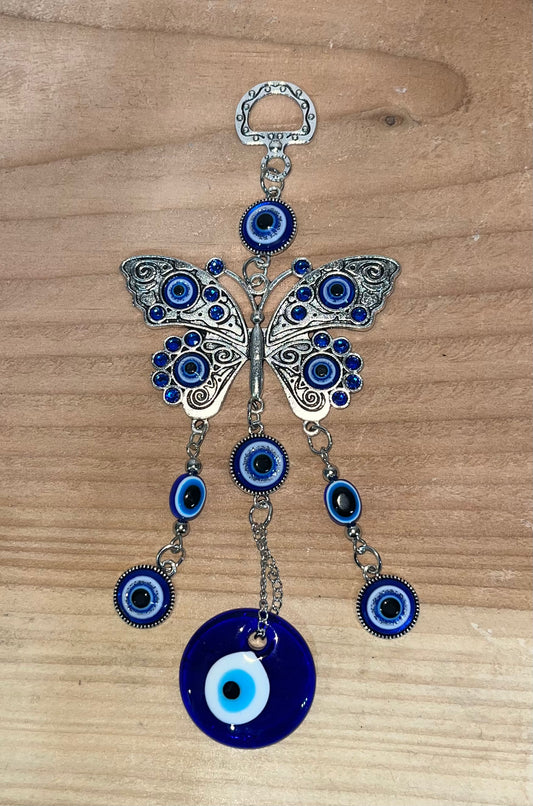 Hanging butterfly/evil eye