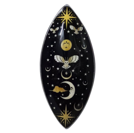 Incense Bowl - Aluminum - Enchanted Night Owl