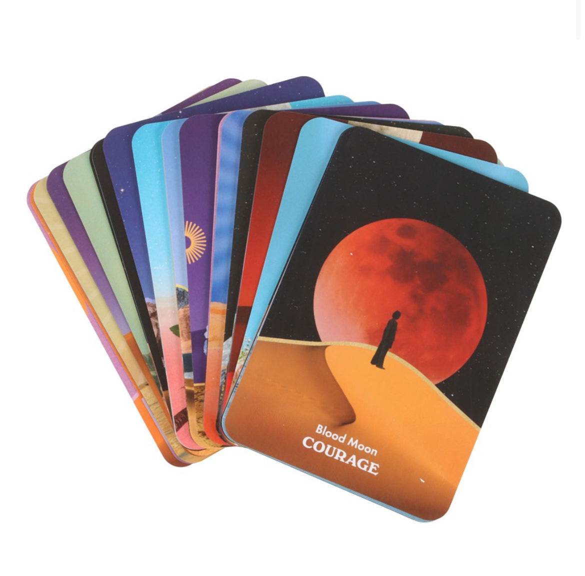 Oracle cards: Moonology messages