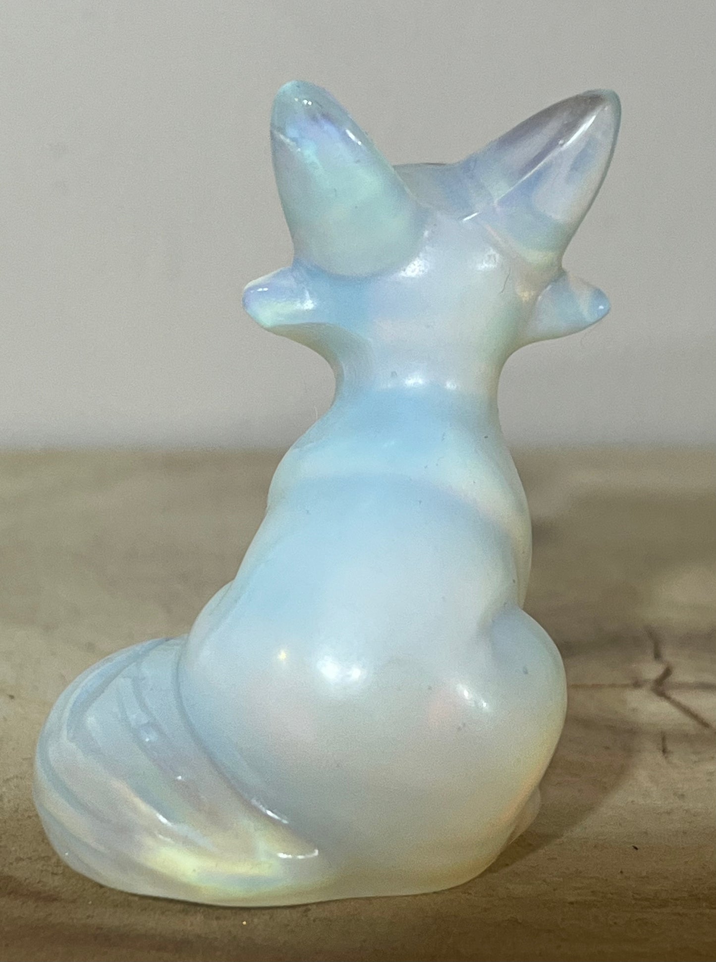 Opalite Fox – Symbol of Intuition & Transformation