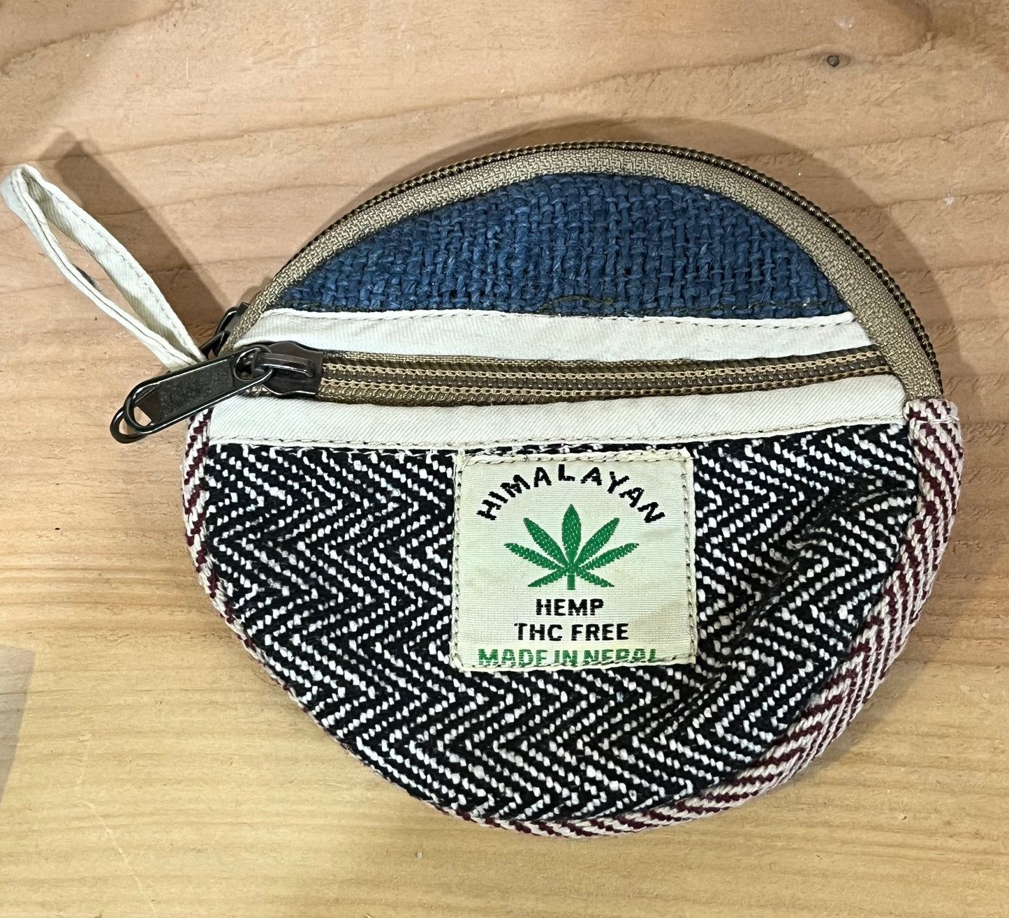 Hemp coin purse