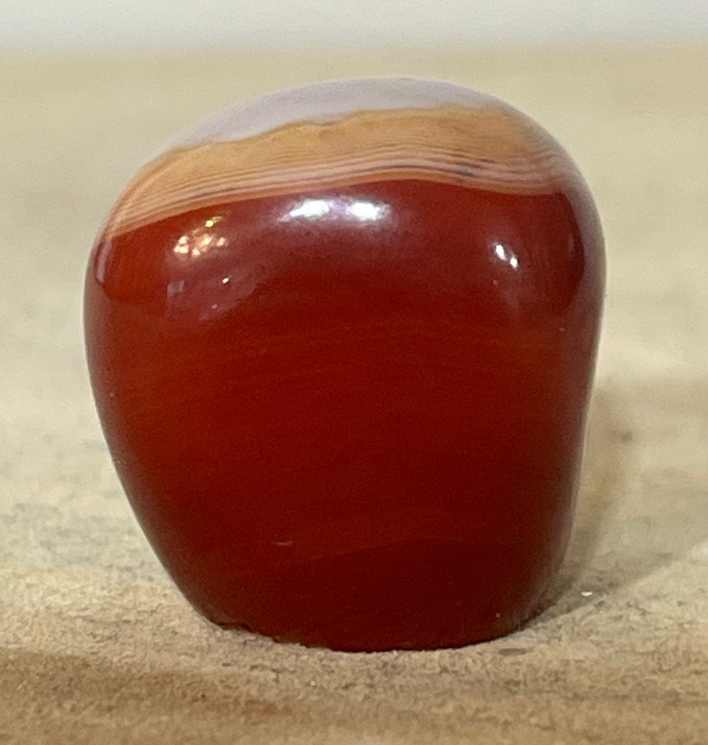 🔥✨ Cleo the Carnelian – Crystal Cutie🌙