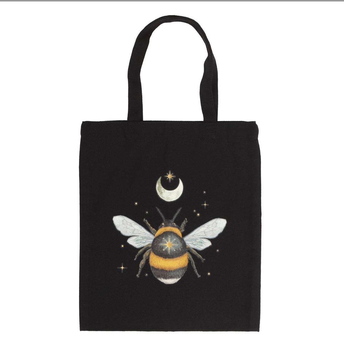 Forest bee polycotton tote bag