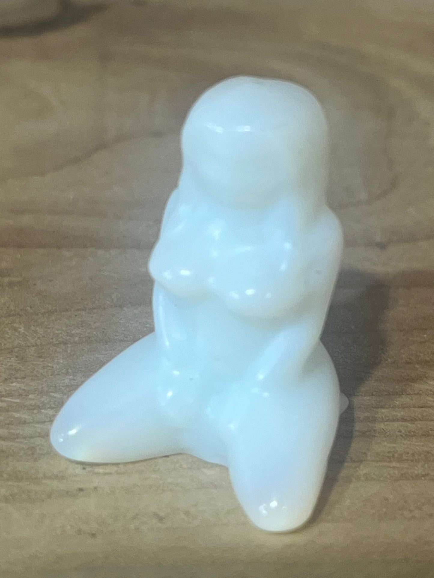 🤍 Opalite Divine Feminine Carving | Peace • Self-Love • New Beginnings
