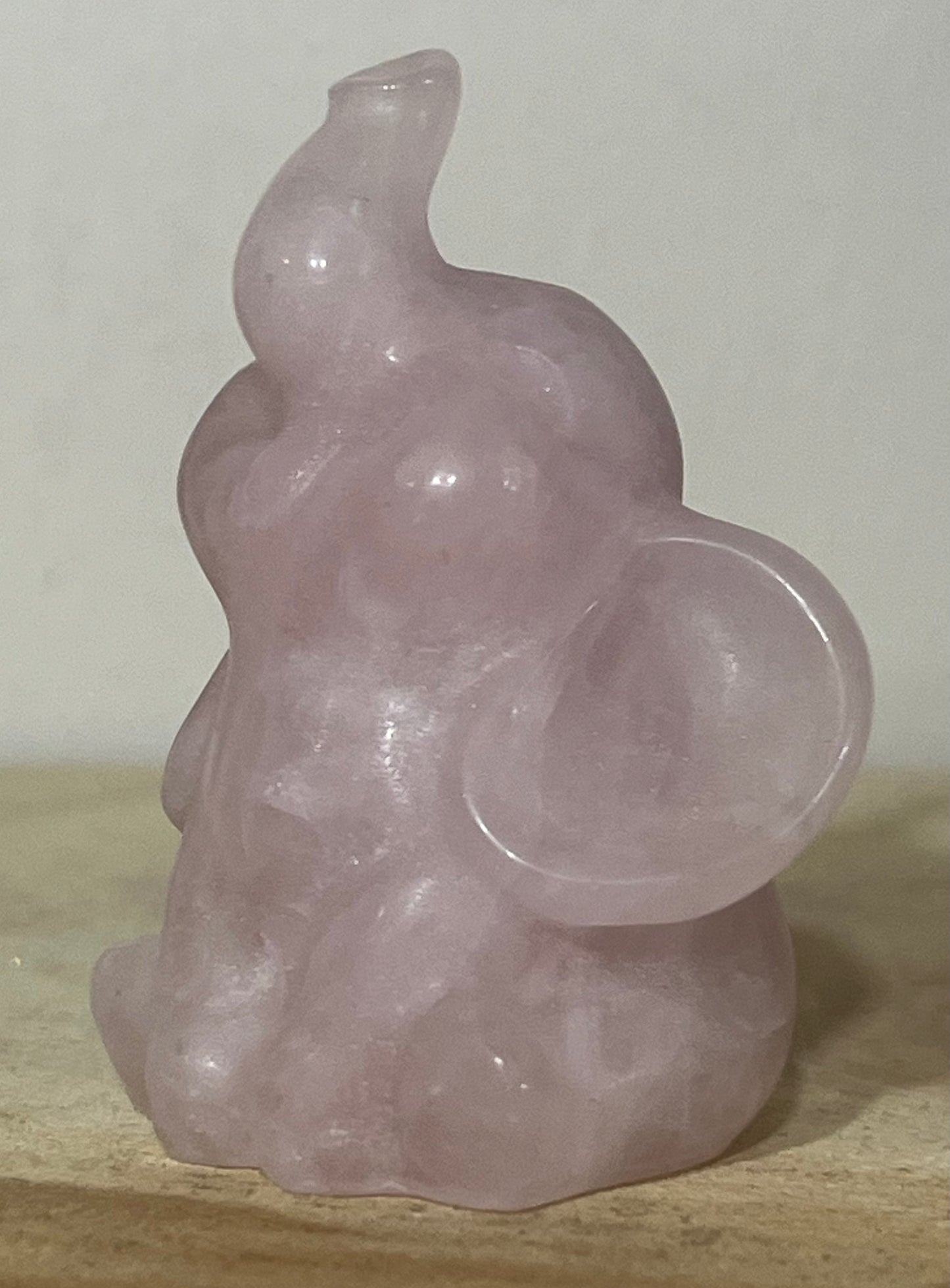 Rose Quartz Elephant – Love, Comfort & Emotional Healing