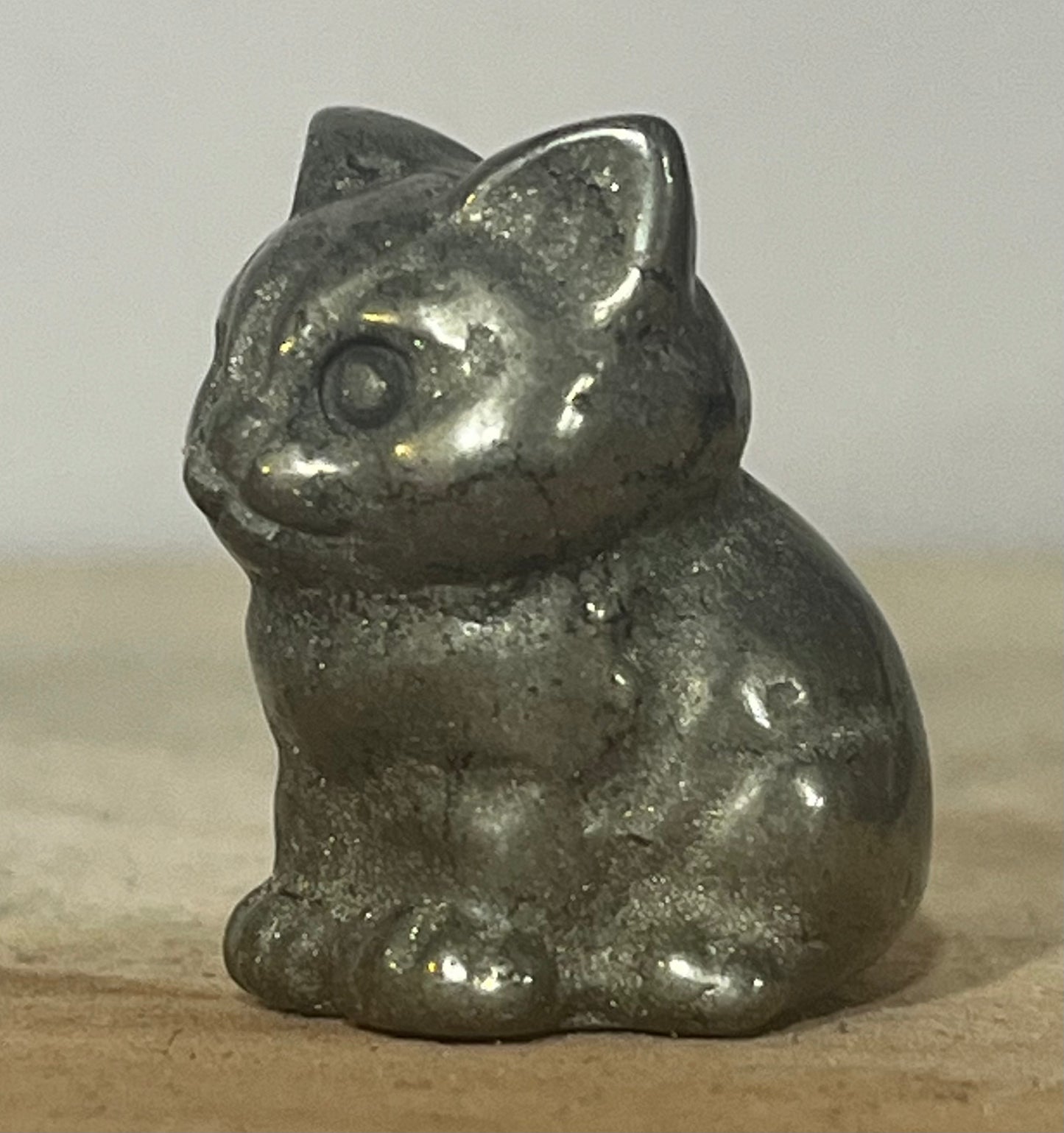 Pyrite Cat – Symbol of Protection, Prosperity & Confidence