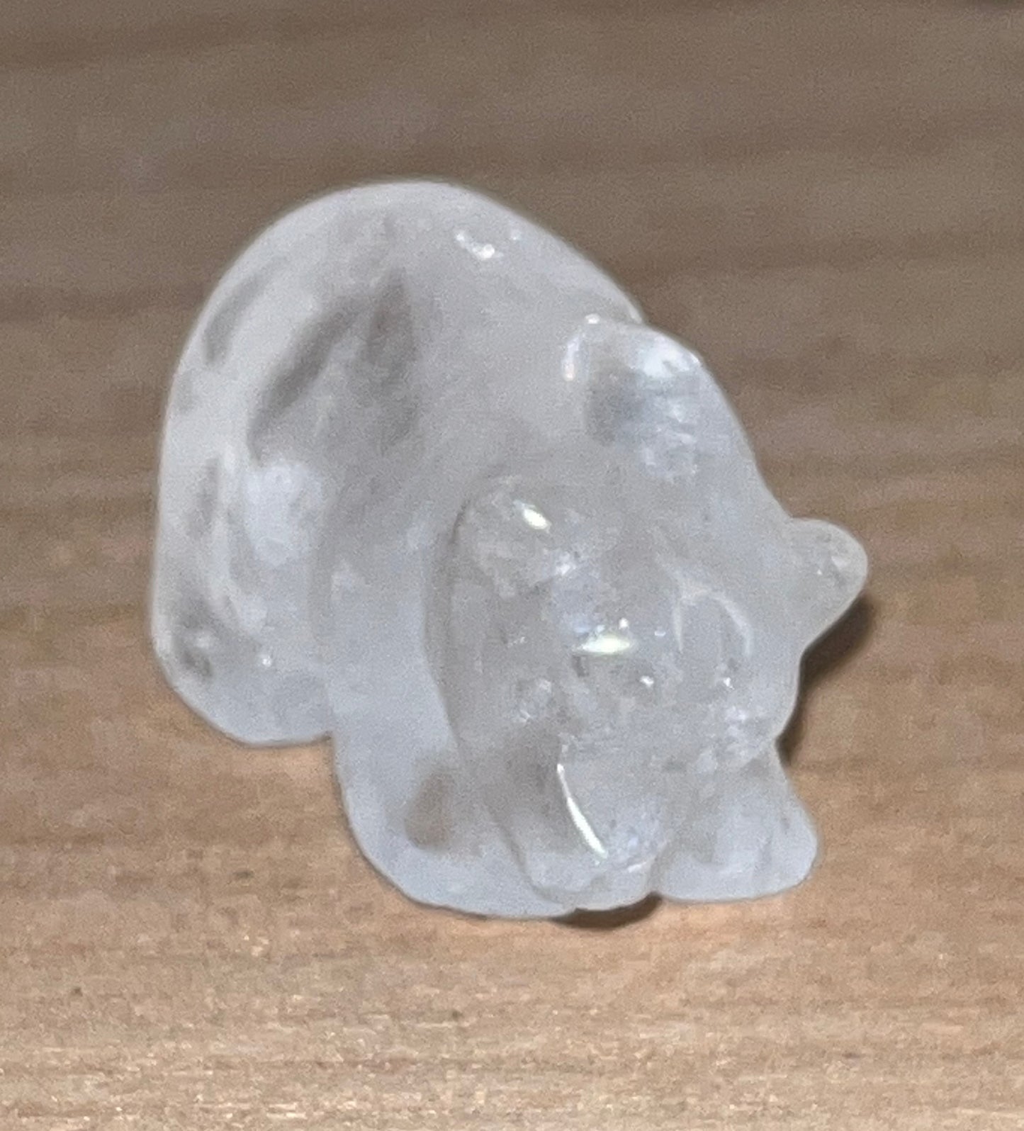 Polar bear: Clear quartz