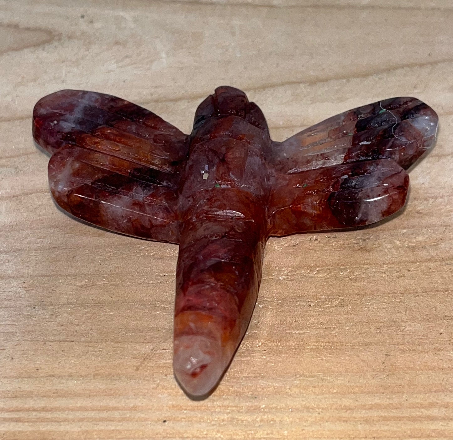 Dragonfly: Fire quartz