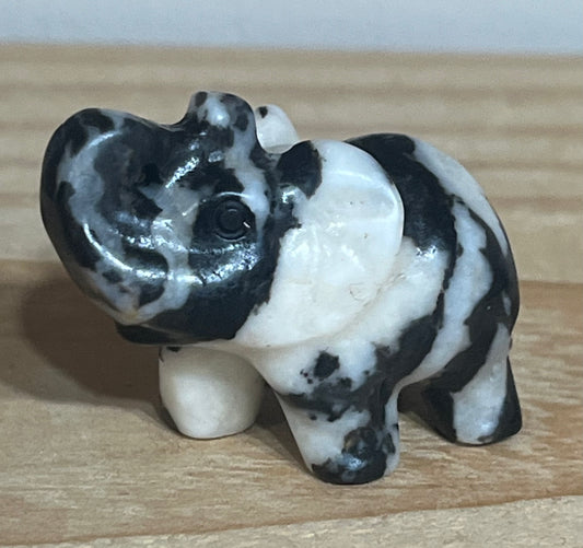 Zebra Jasper Elephant – Balance & Inner Strength