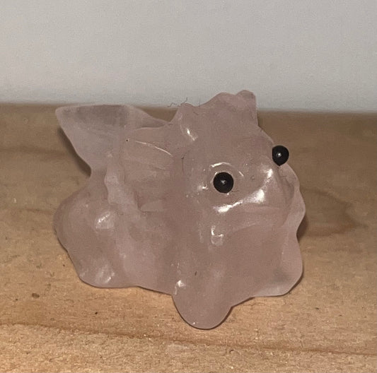 Dragon: Rose Quartz