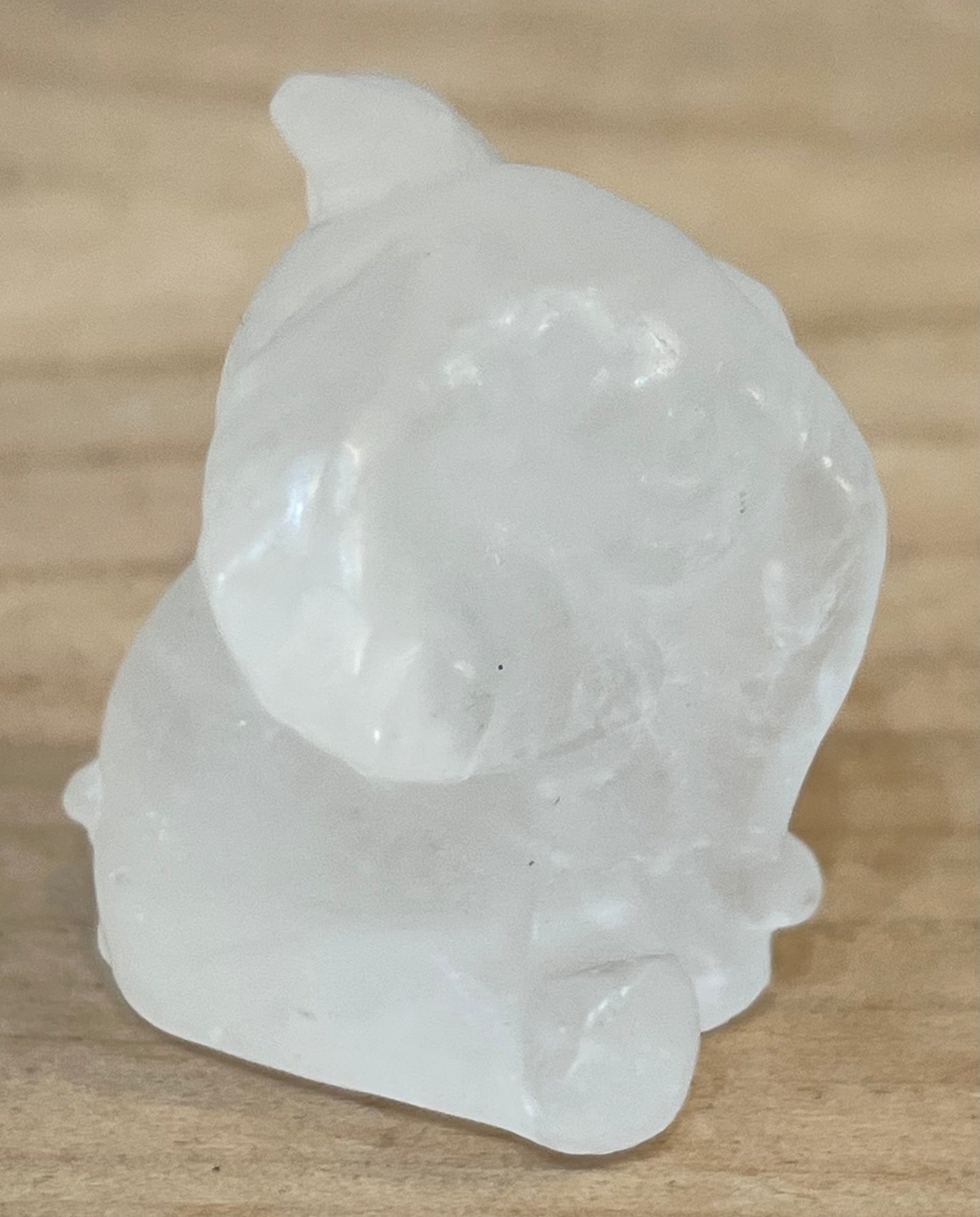 Elephant: Clear quartz