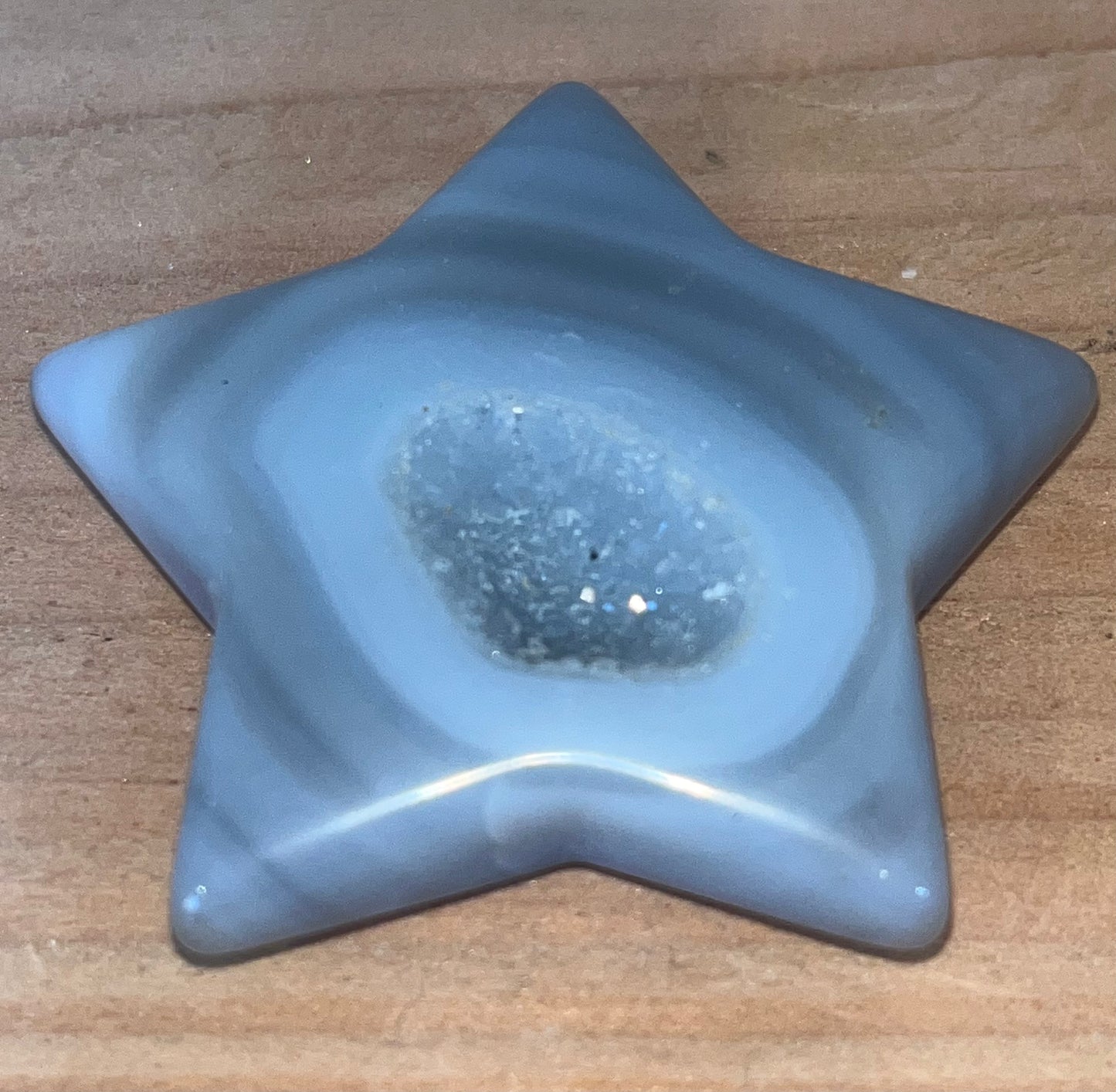 Druzy agate star